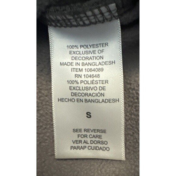 Champion Elite UNIVERSITY Of KANSAS Jayhawks Gray Polyester Hoodie Sz Small - Picture 4 of 6